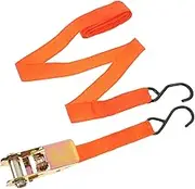 HOMSFOU 4pcs Heavy Duty Ratchet Tie Down Straps Cargo Straps for Trucks Trailers and Snowmobiles User Friendly Design for Secure Fastening and Versatile Use