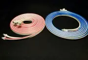 Zimmer ATS 3000 2000.10 FT Tourniquet Hoses 1 set blue and red hose