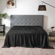 THXSILK Pure Silk Flat Sheet, 100% 7A+ Silk Bedding Flat Sheet, Ultra Soft, B...
