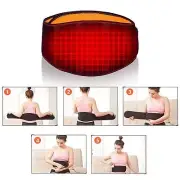 Electric Heated Lumbar Lower Back Pad Warm Therapy Belt Brace Pain Relief USB