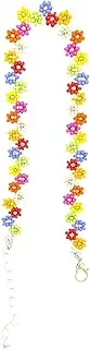 [Generic] Glass Beaded Anklets Bracelets for Women Handmade Beaded Anklet Bracelet Waterproof Beads Ankle Bracelet Adjustable Summer Jewelry, foot jewelry., One Size, glass beaded, glass