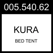 IKEA KURA Bed Tent Space/blue 005.540.62
