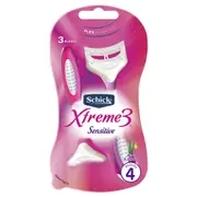 Schick Xtreme3 Sensitive Womens Razor 3 Pack