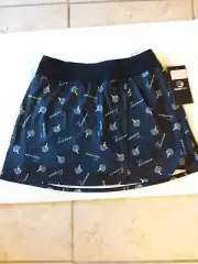 Foray Golf Black White Toscana Patterned Skort Size XL