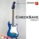 【爵士樂器】原廠公司貨保固 Check-save HS-001 電吉他 漸層藍 附琴袋 導線 背袋 pick 琴布