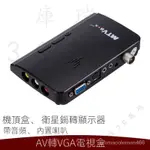 新品 AV轉VGA TV BOX RF轉VGA 液晶電視盒 接閉路看電視 AMRY