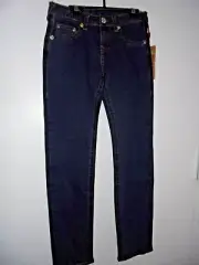 TRUE RELIGION GENO SLIM JEAN BLUE Size 12 NWT