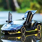 1：32蘭博基尼藍寶堅尼藍寶基尼百年紀念 LAMBORGHINI CENTENARIO LP770-4閤金汽車模型仿真跑