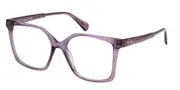 Max & Co. MO5105 078 Women’s Glasses Purple Size 53 - Private Health Rebate - Blue Light Block Available