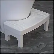 LEFAFA Squatting Toilet Stool for Adults, Portable Plastic Potty Stool for Pooping, Non-Slip Poop Foot Stool for Bathroom, Foot Rest Stool, Healthy for Seniors and Kids