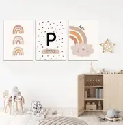 [Namly Design] Posters - Hello / Personalised / Set of 3