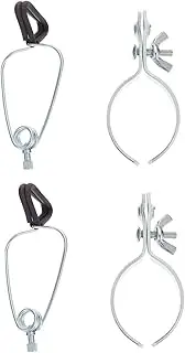 Ipetboom 2pcs Reptile Lampshade Clips and Sturdy Clamps for Lampshades Easy Installation and Essential Reptile Light Accessories for Secure Fixing
