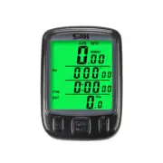 Bicycle Speedometer and Odometer Wireless Cycle Bike Computer with LCD Display