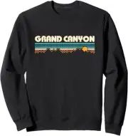 Grand Canyon Retro 80s Sunset Sweatshirt