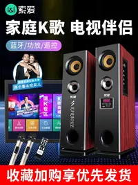 在飛比找樂天市場購物網優惠-【電視伴侶】索愛家庭ktv音響套裝唱歌卡拉ok機家用K歌影院