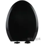 加厚黑色馬桶蓋通用緩降靜音坐便座圈蓋子老式UV型廁所板馬桶配件【年終特惠】