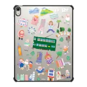 iPad Air 13-inch (M2/M3) iPad Impact Case Ding Ding Daily Tablet Case
