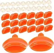 BESPORTBLE 50pcs Duck Mouth Replacement Kit for DIY Gasket Included Craft Supplies for Handmade Duck Ornaments and Projects