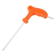 2.5mm Ball End Tip Magnetic P-Handled Hex Wrench Orange Color