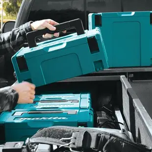 正品牧田Makita組合式五金維修工具箱可堆疊家用車載多功能收納箱
