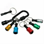 Keychain Hex Shank Screwdriver Drill Bit Holder Extension Bar Driver Keyring