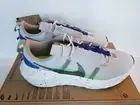 Nike Crater Impact Sz 8.5 Men's Shoes Pure Platinum Black DB2477-020 Box No Lid