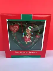 HALLMARK 1989 FIRST CHRISTMAS TOGETHER ORNAMENT