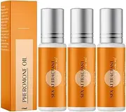 Sundazee Pheromone Oil For Women,Pheromone Fragrance,Pheromone Oil For Women To Attract Men, Natural Roll-On Pheromone Infused Essential Oil Perfume Cologne (3pcs)