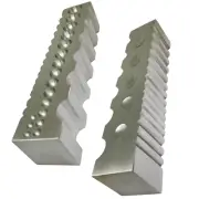 NEW FORMING BLOCK DAPPING Grooved Swage Tool Hardened Steel | Metal Forming