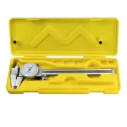 R 0-6" 4 Way Dial Caliper .001" Shock Proof Imperial Carbon Steel