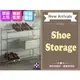 《齊天大師》工業風 4層DIY組合鞋架 鞋櫃 收納櫃 置物架 組合櫃