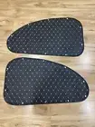 Peterbilt 387 587 Upper SLEEPER WINDOW Curtain.New. Set Of 2. Insulated