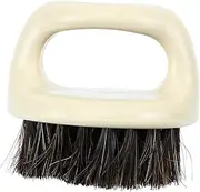 Vaguelly Shoe Brush Cleaning Tool Softer Laundry Brush for Shoes Floors Bathtubs Horsehair Bristles Multifunctional Ergonomic Handle