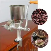 Manual Hand Grain Corn Cereal Flour Mill with Hopper Wheat Coffee Rice Grinder