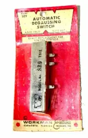 WORKMAN SR9 AUTOMATIC DEGAUSING SWITCH NOS