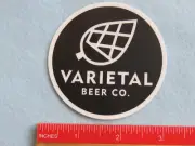 BEER Collectible STICKER ~ VARIETAL Beer Co ~ Sunnyside, WASHINGTON ~ Since 2018