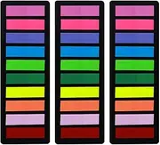 Page Markers Sticky Index Tabs, Arrow Flag Tabs Colored Sticky Notes for Page Marker Bookmarks [10 Primary Colors, 600 Pieces] Sticks Securely, Removes Cleanly