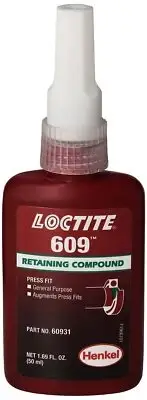 Loctite 609 Retaining Compound 50ml Green 3000 Psi