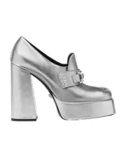 Square toe high heels 35 Gray