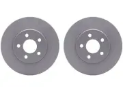 For 1995-2000 Chrysler Cirrus Brake Rotor Set Front Dynamic Friction 55942VTKD