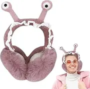 [Generic] Warm Ear Muffs - Adjustable Plush Ear Warmers Ear Protector | Cute Warm Winter Earmuffs Winter Ear Warmer for Women, Men, Kid, Teens