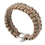 Survival Paracord Bracelets, Braided Bracelet, Khaki