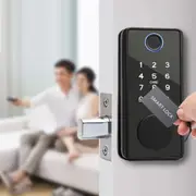 5 in 1 Electronic Door Lock Smart Lock Touch with Bluetooth Fingerprint Door Lock Electronic Door Lock