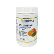 Millenium Pharmaceuticals White Vitamin C with Hesperidin Complex Oral Powder...