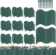 Garden Edger Border - Flexible Yard Edging Borders - Protective Edging Fence Panel Decor Flower Bed Barrier for Landscape Yard Lawn Patio Flowerbed Driveway Walkway