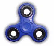 Blue Finger spinner Fidget Stress Toy Focus, Stress Game