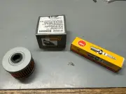 Honda XR350R Tune Up Kit NGK Spark Plug EMGO Oil Filter DPR8EA-9 10-99200