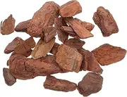TEHAUX 1Pack Natural Dry Bark for Model Scenery Handmade Miniature Bark for Micro Landscapes Railway Dioramas Realistic Bark for Fairy Garden Decoration