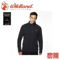 在飛比找蝦皮商城優惠-Wildland 荒野 男PolartecPSP功能外套 黑