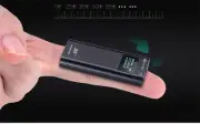 32GB Voice Activated Recorder Mini Digital Dictaphone Magnetic Clip On Portable